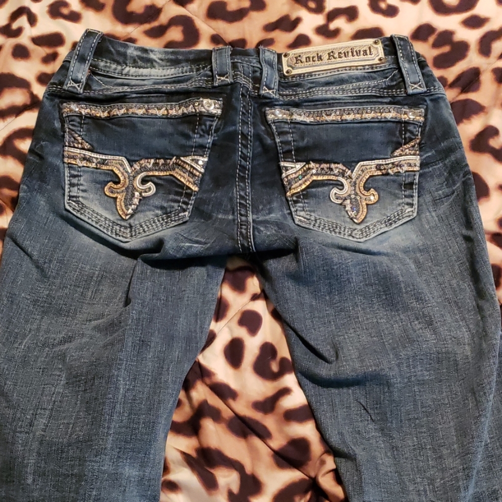 Rock Revival Bootcut Jean's Size 26